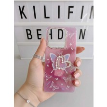Camkapak Aksesuar Xiaomi Redmi Note 13 Pro (4g) Taşlı Kılıf Modeli