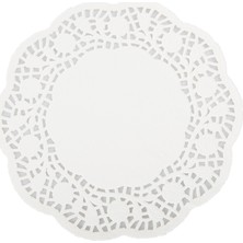 Dolphin Dantel Kağıt 18 Cm 100 Lü Beyaz Dantel Kağıt Şık Sunumlar İçin İdeal Seçim