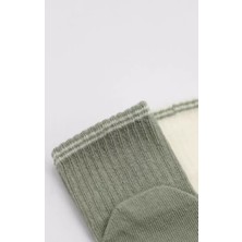 Naturion Szn1 Çemberli Basic Penye Kaymaz Soket Çorap 2li 10146 Nil Hnçr