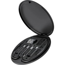 TeknoKapsül SN06 3ın1 Kablo Kart Düzenleyici - Siyah