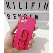 Camkapak Aksesuar iPhone 12 Pro Standlı Kılıf Modeli