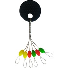 Crystal Renkli Kauçuk Stopper L (6'lı)