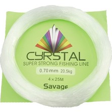 Cyrstal Beyaz Poşet Misina 0.40 mm