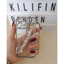 Camkapak Aksesuar Iphone 13 Pro Max Elçek Süslü Kılıf Modeli