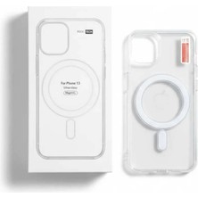 Camkapak Aksesuar Iphone 13 / 14 Uyumlu Magsafe Kılıf Modeli