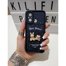 Camkapak Aksesuar Xiaomi Redmi 12 C Karikatür Kılıf Modeli