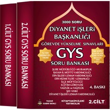 Kitap Takipçileri 2026 Diyanet Gys Mevzuat ve Alan Bilgisi Soru Bankası Murakıp Vhki Şube Müdürlüğü, Sabri Benli 3000 Soru 2 Cilt 900 Sayfa