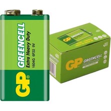 TeknoKapsül Gp 1604G-B Greencell 9 Volt Pil (10'lu Paket)