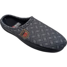 Çiğdem Kundura Gezer Ev Terliği - Gri - 42