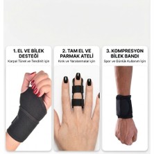 Parmak Ateli Parmak Sabitleme Ateli Kırık Parmak Ateli Finger Splint (2 Adtet)