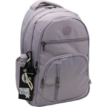 Bevitton Su Geçirmez Kumaş Okul Çantası Unisex Lavanta Okul Sırt Çantası 1700