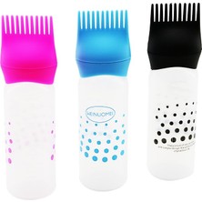 Zenvia Saç Boyama Tarak Renkli 6oz Ölçekli - Şeffaf Plastik Şişeli (4887) ZNVA-GO3146