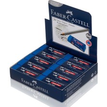 Faber-Castell Sınav Silgisi Dust Free Mavi 12 Adet