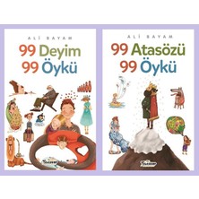 Merkez Kitabevi 99 Atasözü 99 Öykü + 99 Deyim 99 Öykü (2 Kitap)