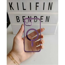 Camkapak Aksesuar Iphone 13 / 14 Uyumlu Magsafe Kılıf Modeli