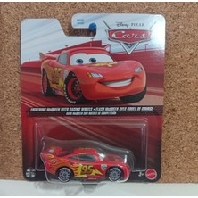 Disney Cars Lightning Mcqueen With Racing Wheels - Flash Mcquenn Avec Roues De Course