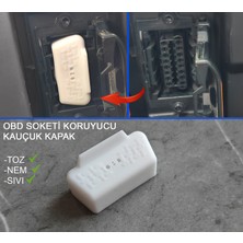 GCP German Car Parts Obd Soketi Koruyucu Kapak -Obd2 Soketi Toz Su Nem Koruma