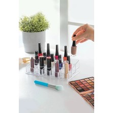 Poomy 15 Bölmeli Oje Düzenleyicisi, Makyaj Organizeri, Kozmetik Depolama ve Düzenleyici