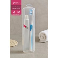 Poomy 6'lı Diş Fırça Saklama Kutusu Seti - Çeyizlik Organizer Düzenleyici Saklama Kabı