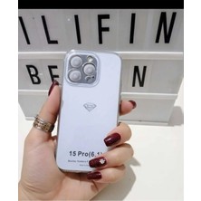 Camkapak Aksesuar Iphone 15 Pro şeffaf Kılıf Modeli