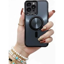 Camkapak Aksesuar Iphone 13 Pro Max Magsafe ve Standlı Telefon Kılıf Modelleri