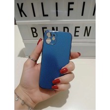 Camkapak Aksesuar Iphone 11 Silikon Simli Kılıf Modeli
