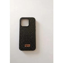 Camkapak Aksesuar Iphone 16 Pro Max Taşlı ve Simli Kılıf Modelleri