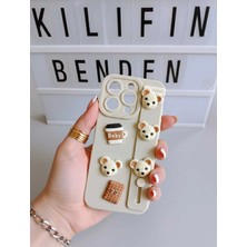 Camkapak Aksesuar Iphone 15 Pro Karikatür Kılıf Modeli