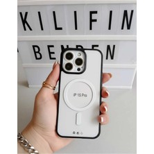 Camkapak Aksesuar Iphone 15 Pro Magsafe Özellikli Kılıf Modeli