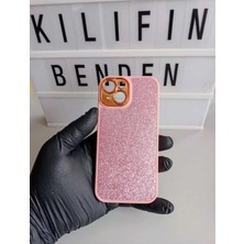 Camkapak Aksesuar Iphone 15 Simlidesenli Kılıf Modeli