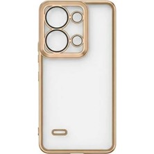 Camkapak Aksesuar Xiaomi Redmi Note 13 Pro (5g) Kamera Lensli Kılıf Modeli