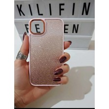 Camkapak Aksesuar Iphone 15 Plus \ 14 Plus Uyumlu Simli Kılıf Modeli