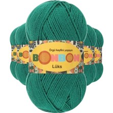 Royaleks Group 5 Adet Lüks Patik Ipi Yünü Ördek Başı Yeşili 98325