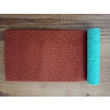 Atölye Dekupaj Model 169 -İskandinav Evleri Deboss & Emboss İkili Set - Polimer Kil Seramik Çamuru Doku Oklavası