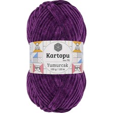 Royaleks Group Yumurcak Kadife El Örgü Ipi Açık Mor K719