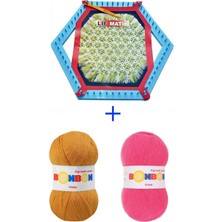 Royaleks Group Lifmatik Lif Örme Seti Dokuma Tezgahı ve Lif Ipi S7