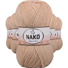 Royaleks Group 5 Adet Süper Inci El Örgü Ipi 100 gr Deve Tüyü 219