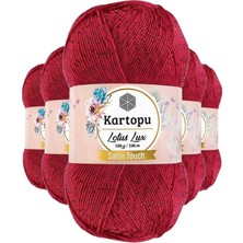 Royaleks Group 5 Adet Lotus Lux Bikini Büstiyer Bluz Simli Örgü Ipi K141 Fuşya