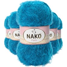 Royaleks Group 5 Adet Paris El Örgü Ipi Yünü Koyu Petrol 10328