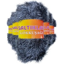 Royaleks Group 5 Adet Gökkuşağı El Örgü Ipi Yünü 21