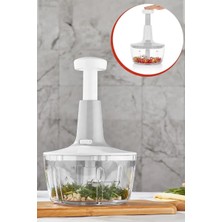 Royaleks Group Yakut Üstten Basmalı El Rondo Blender Çelik Bıcaklı Beyaz