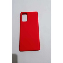 Camkapak Aksesuar Samsung Note 20 Silikon Telefon Kılıf Modeli