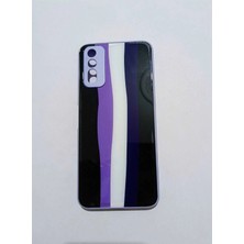 Camkapak Aksesuar Vivo Y20 Arkası Cam Telefon Kılıf Modeli