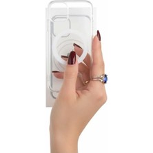 Camkapak Aksesuar Iphone 12 / 12 Pro Şeffaf Magsafe Telefon Kılıf Modeli
