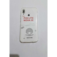Camkapak Aksesuar Huawei P 20 Lite / Nova 3 E Uyumlu Şeffaf Telefon Kılıf Modeli