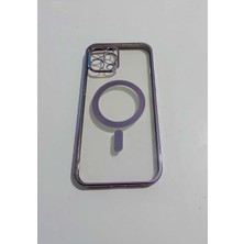 Camkapak Aksesuar Iphone 12 Pro Max Magsafe Telefon Kılıf Modeli