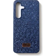 Camkapak Aksesuar Samsung S 24 Taşlı Simli Kılıf Modeli