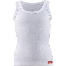 Blackspade 9264 Çocuk Termal 2. Seviye Atlet Beyaz Renk 104 - 110 cm Erkek Çocuk İçin