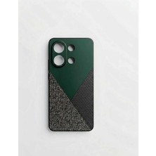 Camkapak Aksesuar Xm Redmi Note 13 (4g) Karbon Kılıf Modeli