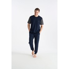 U.S. Polo Assn. 26Y Erkek Lacivert Pijama Takım